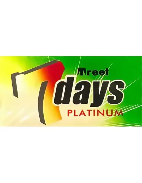 Λεπίδες Ξυρίσματος DE Treet 7 Days Platinum - 5 Ξυραφάκια 8606 Treet