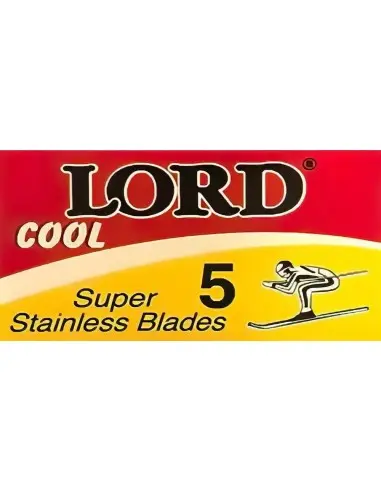 Lord Cool DE Safety Razor Blades - Pack Of 5 8611 Lord Razor Blades €0.70 €0.57