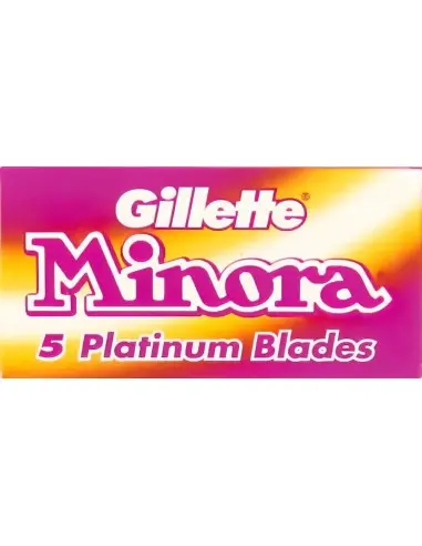 Λεπίδες Ξυρίσματος DE Gillette Minora - 5 Ξυραφάκια OfSt-10258 Gillette