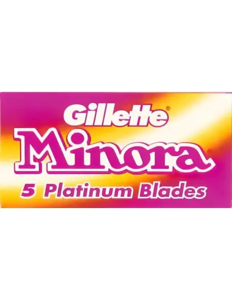 Λεπίδες Ξυρίσματος DE Gillette Minora - 5 Ξυραφάκια 10258 Gillette