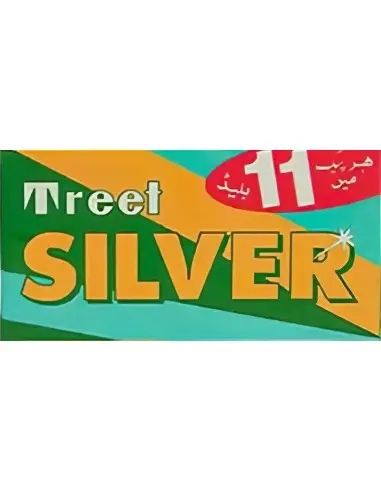 Treet DE Safety Razor Blades Silver - Pack Of 11 10486 Treet Razor Blades €1.55 €1.25