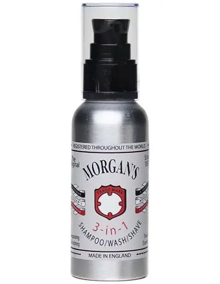 Morgan's 3 in 1 Shampoo/ Wash/ Shave 100ml 5543 Morgan's Pomade