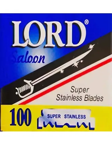 Lord Saloon Pack 100 Half Razor Blades 4955 Lord Shavette Half Blades €5.00 €4.03