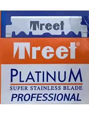 Treet Shavette Half Blades Platinum - Pack Of 100 OfSt-8668 Treet Shavette Half Blades €12.90 €10.41