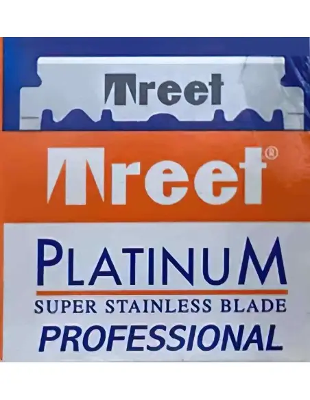 Treet Shavette Half Blades Platinum - Pack Of 100 OfSt-8668 Treet Shavette Half Blades €12.90 €10.41