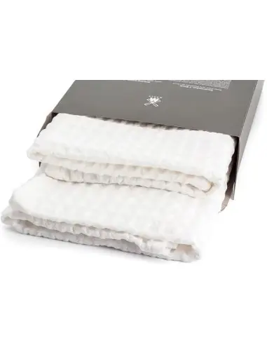 Muhle T1 Waffle Pique 2 Shaving Towels 6186 Muhle