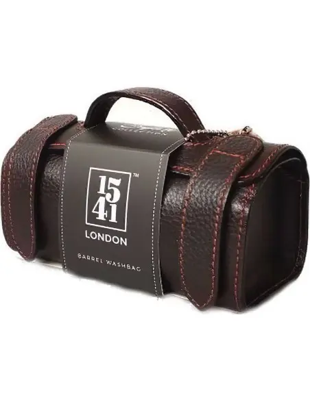 1541 London Small Barrel Washbag Dark Brown LB02 OfSt-7185 1541 London Shaving Cases €53.90 €43.47