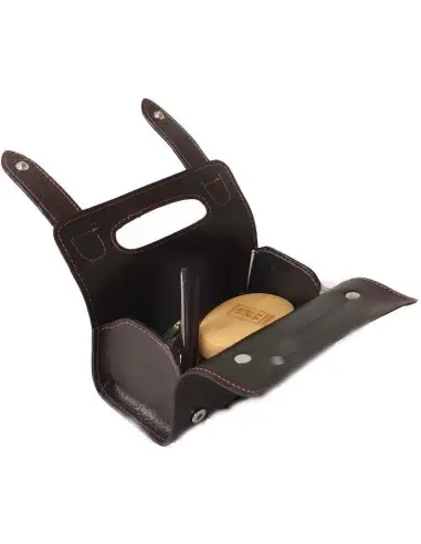 1541 London Small Barrel Washbag Dark Brown LB02 OfSt-7185 1541 London Shaving Cases €53.90 €43.47