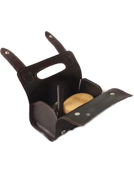 1541 London Small Barrel Washbag Dark Brown LB02 OfSt-7185 1541 London Shaving Cases €53.90 €43.47