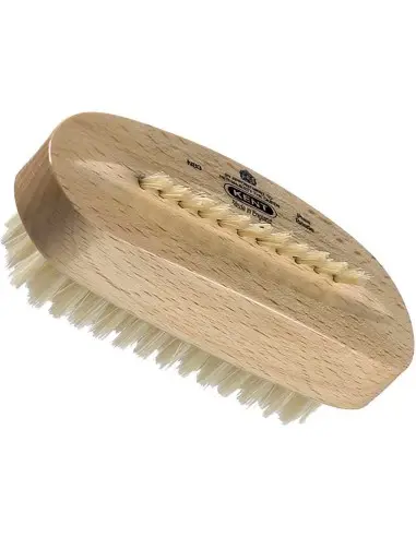 Kent NB3 Beechwood Pure White Bristle Extra Row Nail Brush 9786 Kent Brushes