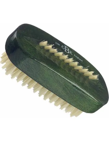 Kent ART8S Nail Brush In Green Stained Wood 9791 Kent Brushes