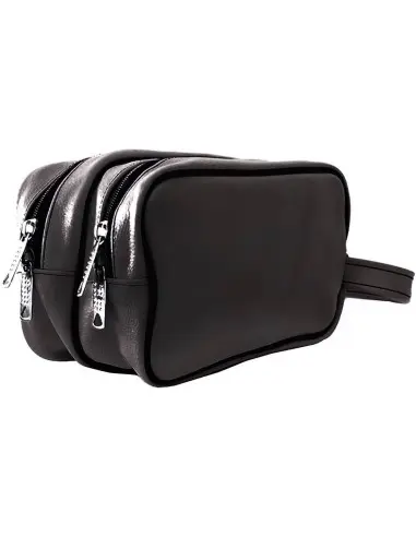 Luxus Double Leather Washbag Black 10179 Luxus Shaving Cases €18.00 €14.52