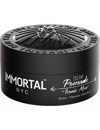 Πομάδα Κρέμα Μαλλιών με Δυνατό Κράτημα Iconic Men Immortal NYC 150ml 11798 Immortal NYC Strong Pomade €8.55 -20%€6.90