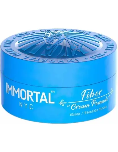 Πομάδα Κρέμα Μαλλιών Fiber με Δυνατό Κράτημα Immortal NYC 150ml 11799 Immortal NYC