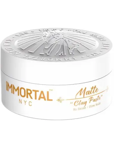 Πηλός Μαλλιών Matt με Δυνατό Κράτημα Immortal NYC 150ml Disc-11800 Immortal NYC
