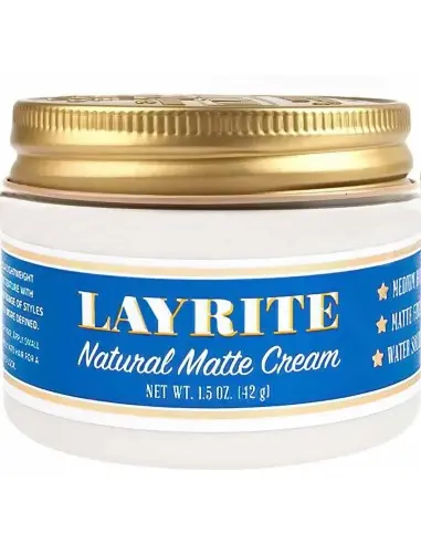 Κρέμα Μαλλιών Ματ με Μεσαίο Κράτημα Layrite 42gr 6159 Layrite