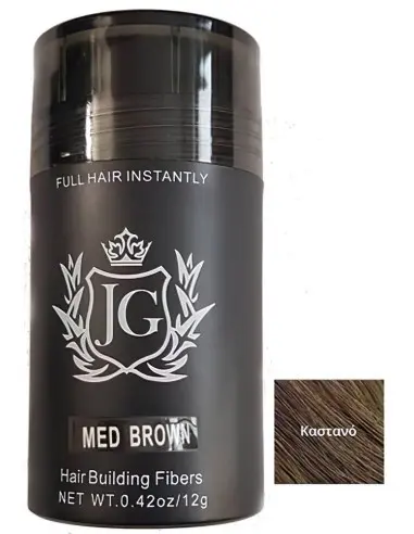 JG Hair Building Fiber Medium Brown 12gr 5959 JG Fibers Hair Fibers €24.83 product_reduction_percent€20.02