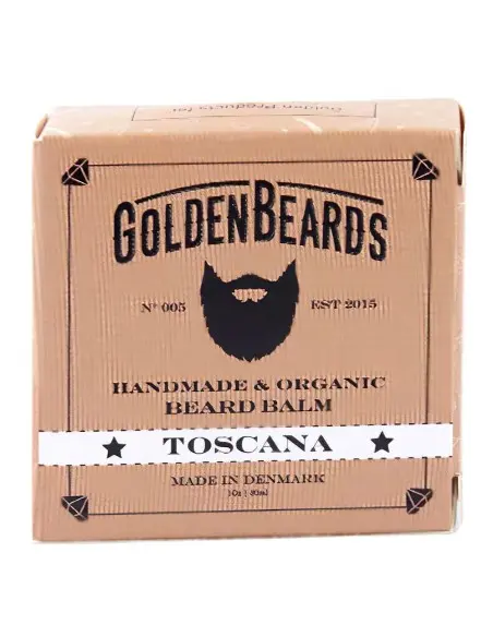 GoldenBeards Handmade Organic Beard Balm Toscana 60ml OfSt-10264 GoldenBeards