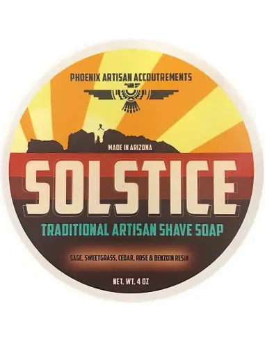 Phoenix Artisan Accoutrements Solstice Shaving Soap 114gr 6178 Phoenix Accountrements Artisan Shaving Soap €22.50 €18.15