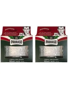 Proraso Pre-Shave Cream Eucalyptus Pack 100ml ×2 OfSt-3790 Proraso Pre Shave Creams €14.60 -5%€11.77