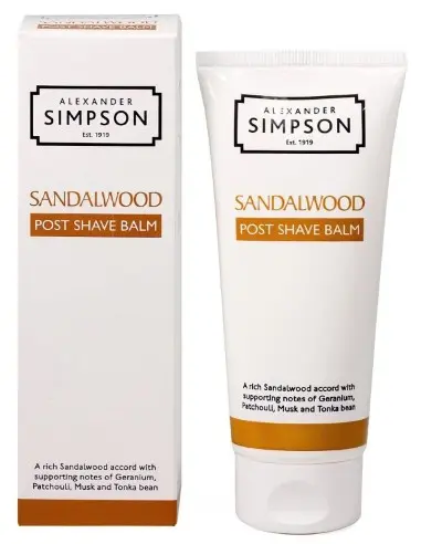 Simpson Post Shave Balm Sandalwood 100ml 10437 Simpsons Creme Balm €14.00 €11.29