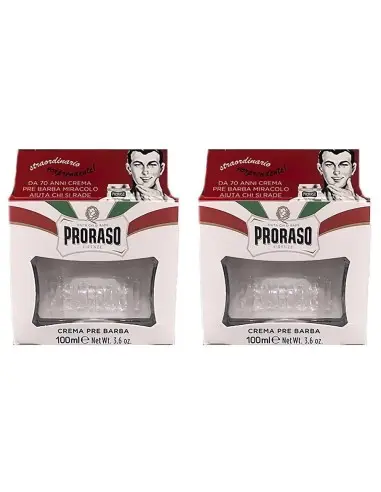 Proraso Pack Pre Shaving Cream for Sensitive Skin 100ml X2 3788 Proraso Shaving Gift Sets & Bundle €14.60 -5%€11.77