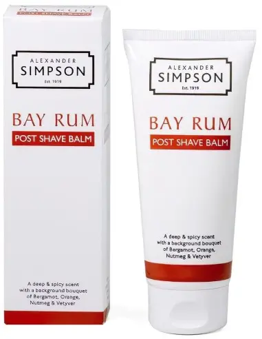 Simpson Post Shave Balm Bay Rum 100ml 10438 Simpsons Creme Balm €14.00 €11.29