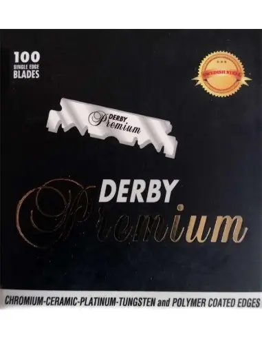 Derby Shavette Half Blades Premium - Pack Of 100 5526 Derby Shavette Half Blades €4.90 €3.95