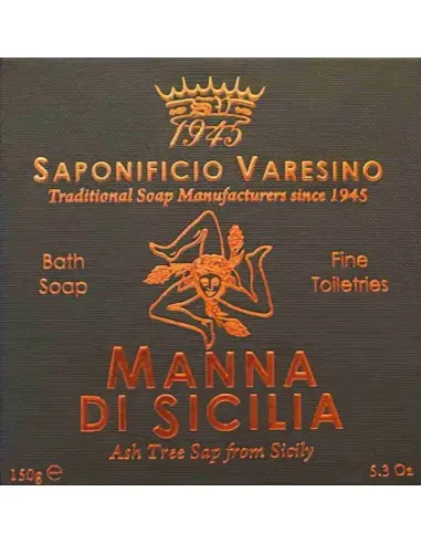 Saponificio Varesino Manna Di Sicilia Bath Soap 150g OfSt-5091 Saponificio Varesino