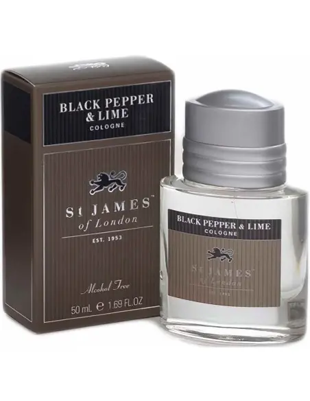 St James Of London Black Pepper & Lime Cologne 50ml OfSt-3892 St James of London Eau de Cologne €32.90 product_reduction_perc...