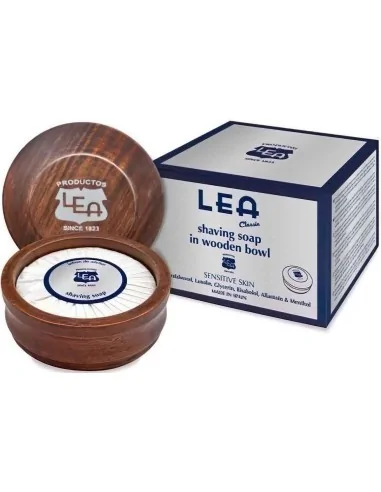 Shaving Soap For Sensitive Skin In Wooden Bowl LEA 100gr 2096 Lea Traditional Shaving Soaps €25.90 product_reduction_percent€...