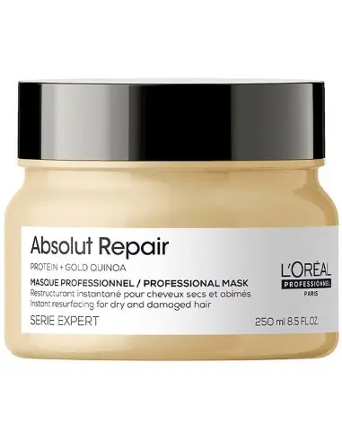 Absolut Repair Masque Gold Protein Quinoa Serie Expert L'Oreal Professionnel 250ml 11825 L'Oréal Professionnel Hair Mask €21....