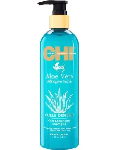 CHI Curls Defined Σαμπουάν Για Σγουρά Μαλλιά Με Aloe Vera & Agave Nectar 340ml 10857 Chi