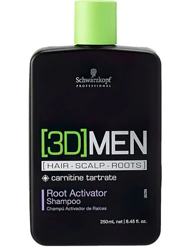 Σαμπουάν Κατά της Τριχόπτωσης Root Activator 3D MEN Schwarzkopf Professional 250ml 2519 Schwarzkopf Professional