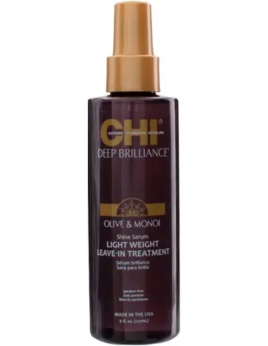 Chi Deep Brilliance Shine Serum Lightweight Leave In 177ml 7818 Chi Oil Treatments €24.90 €20.08