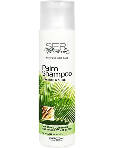 Farcom Palm Shampoo Seri Natural Line 300ml 0494 Farcom Ταλαιπωρημένα €8.89 -20%€7.17