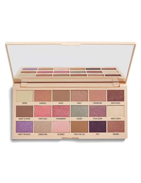 Revolution Beauty I Heart Revolution Παλέτα Σκιών Cotton Candy Chocolate 9698 Revolution Beauty