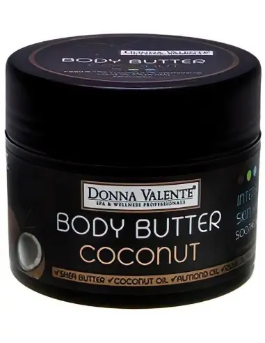 Donna Valente Shea Butter & Coconut Body Butter 210ml OfSt-7634 Donna Valente