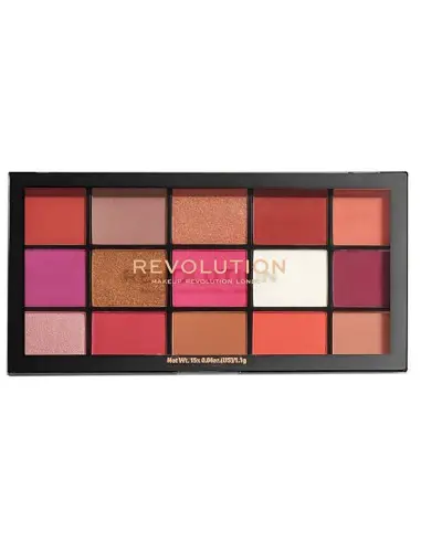 Makeup Revolution Reloaded Παλέτα Σκιών Red Alert 16,5gr 9705 Revolution Beauty