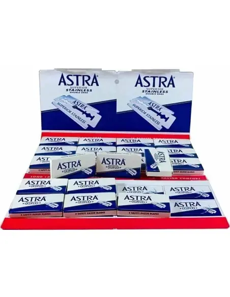 Astra Superior Stainless Double Edge Pack 100 Blades OfSt-3596 Astra Razor Blades €13.90 €11.21