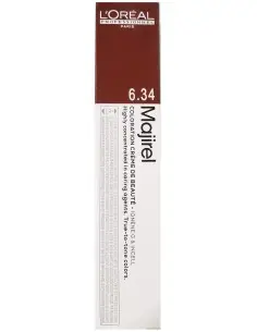 Hair Dye Majirel 6.34 Dark Blonde Gold Copper L'Oreal Professionnel 50ml 4063 L'Oreal Professionnel Pro Hair Dye HairDye L'Or...