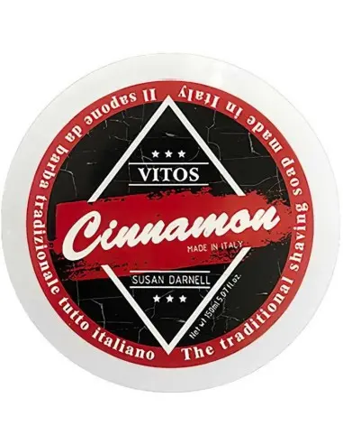 Vitos Shaving Soap Cinnamon 150ml Base-9430 VITOS Base €11.50 €9.28