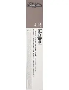 L'Oreal Professionnel Majirel 4.15 Καστανό Σαντρέ Ακαζού 50ml 11833 L'Oreal Professionnel Pro Hair Dye