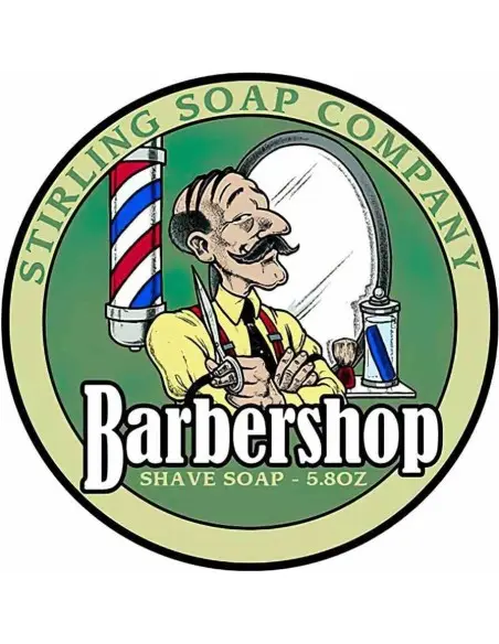 Stirling Shaving Soap BarberShop 170ml OfSt-10196 Stirling Traditional Shaving Soaps €19.00 €15.32