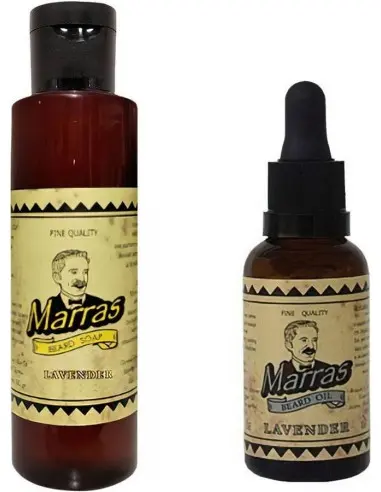 Marras Lavender Beard Oil 30ml & Beard Shampoo 100ml Pack 5208 Marras Special Offers €27.60 -5%€22.26