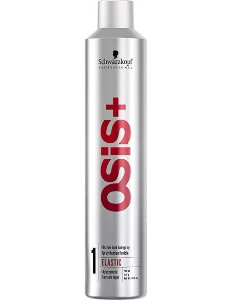Hairspray Elastic Finish 1 Osis+ Schwarzkopf Professional 500ml Disc-2571 Schwarzkopf Professional