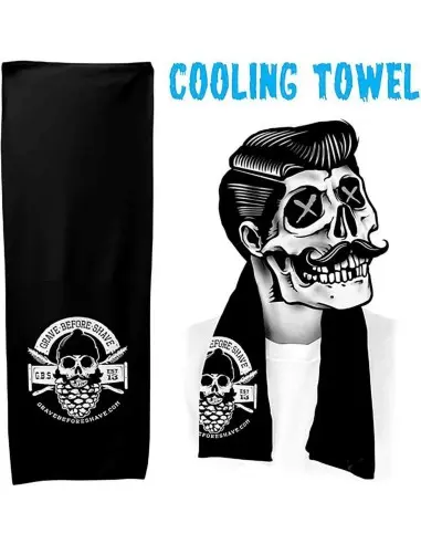 Fisticuffs Grave Before Shave Cooling Towel OfSt-3903 Fisticuffs LLC Apparels €11.90 €9.60