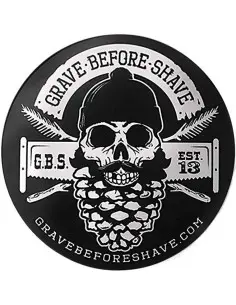 Fisticuffs Grave Before Shave Pine Sticker 10,5 x 10,5cm 5273 Fisticuffs LLC