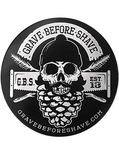 Fisticuffs Grave Before Shave Pine Sticker 10,5 x 10,5cm 5273 Fisticuffs LLC Stickers €1.90 €1.54