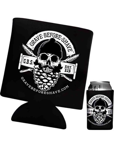 Fisticuffs Grave Before Shave Can Koozie or Small Bottle 5602 Fisticuffs LLC Beard Accessories €6.13 -20%€4.94